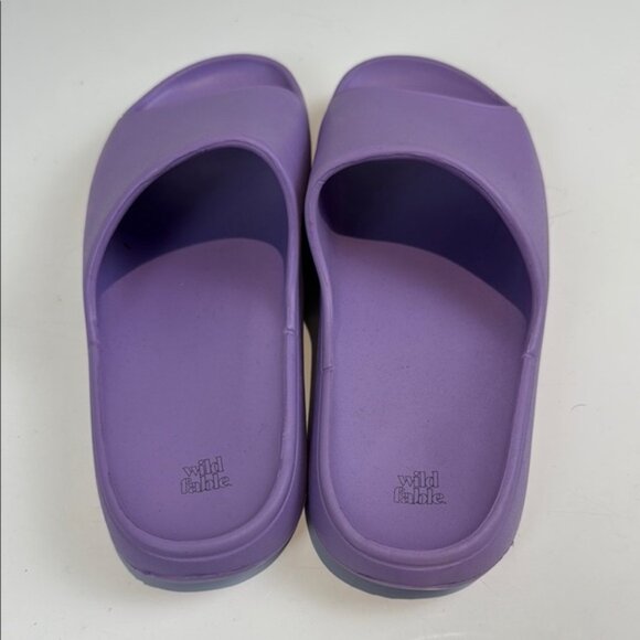 Wild Fable Purple Slide Sandals - Picture 2 of 6